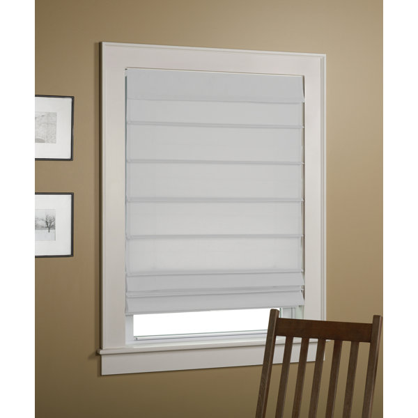 Alcott Hill Sheer Roman Shade & Reviews Wayfair